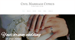 Desktop Screenshot of civilmarriage-cyprus.com